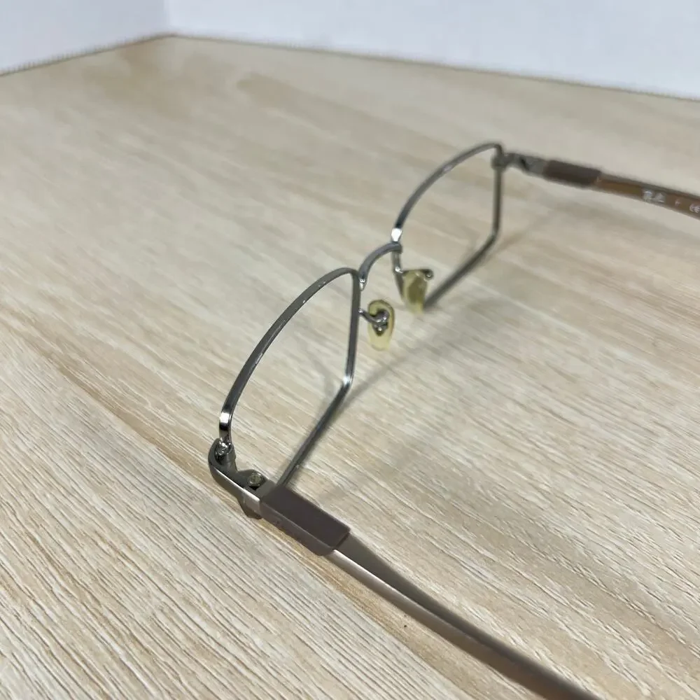 Ray-Ban RB6275 2762 Eyeglasses Gunmetal Light Brown Green 52-17-145